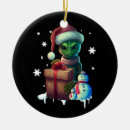 Search for science fiction christmas tree decorations Alien