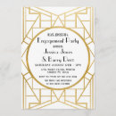 Search for 1920s engagement party invitations Great gatsby