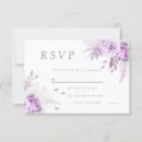 Search for purple rose cards invites Lavender