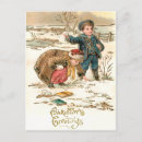 Search for snowball postcards Vintage christmas