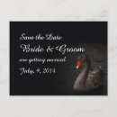 Search for swan save the dates Gothic