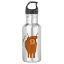 Search for highland cow water bottles Farm animals
