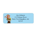 Search for fairy return address labels Cute