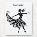 Search for ballet silhouette mouse mats Black