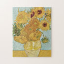 Search for sunflower puzzles Post impressionism