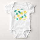Search for tropical baby clothes Illustration