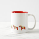Search for red dala horse mugs Artist julia morrill