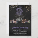 Search for spooky baby shower invitations Cauldron