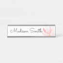 Search for floral name plates Typography