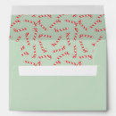 Search for candy cane envelopes Retro