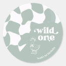 Search for duck birthday stickers Sage green