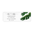 Search for green heart return address labels Modern