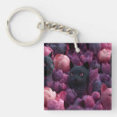 Search for pink cats key rings Floral