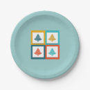 Search for christmas tree paper plates Green