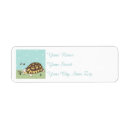 Search for tortoise return address labels Blue