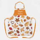 Search for autumn leaf aprons Halloween