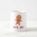 Search for gingerbread man mugs Christmas cookies