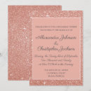 Search for gold glitter rehearsal dinner invitations Pink