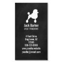 Search for poodle business cards Animals