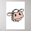 Search for cartoon farm animal posters Cow