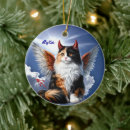 Search for angel cat christmas tree decorations Funny