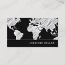 Search for map business cards Trendy