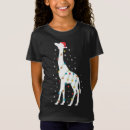 Search for giraffe christmas tshirts Popular