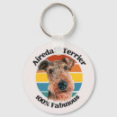 Search for airedale round key rings Dog lover