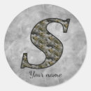 Search for letter name stickers Initial