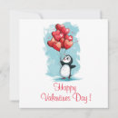 Search for penguin valentines day cards Heart