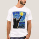 Search for starry night cat tshirts Van gogh cat
