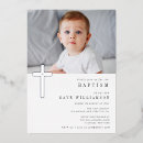 Search for white and silver christening invitations Baptism