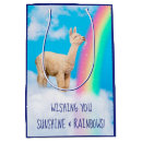Search for llama gift bags Rainbow