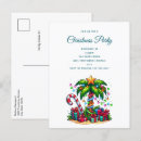 Search for tropical christmas invitations Palm tree