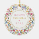 Search for garden christmas tree decorations Baby girl