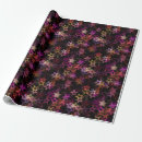 Search for black star wrapping paper Colourful