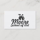 Search for art class business cards School