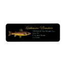 Search for fly fish return address labels For him