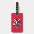 Search for marvel luggage tags Harley quinn