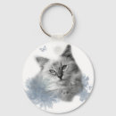 Search for kitty cat kitten key rings Blue