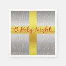 Search for christian christmas napkins Gold