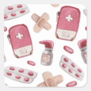 Search for medical supplies stickers Virus