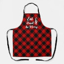 Search for buffalo check aprons Cook