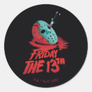 Search for movie poster stickers Friday the 13th