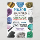 Search for gem invitations Geology party