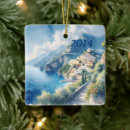 Search for positano christmas tree decorations Italy