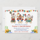 Search for circus train birthday invitations Animals