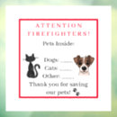 Search for pet alert stickers Dog in home