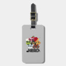 Search for nerdy luggage tags Humour