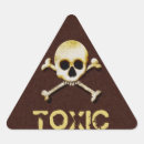 Search for toxic warning stickers Halloween